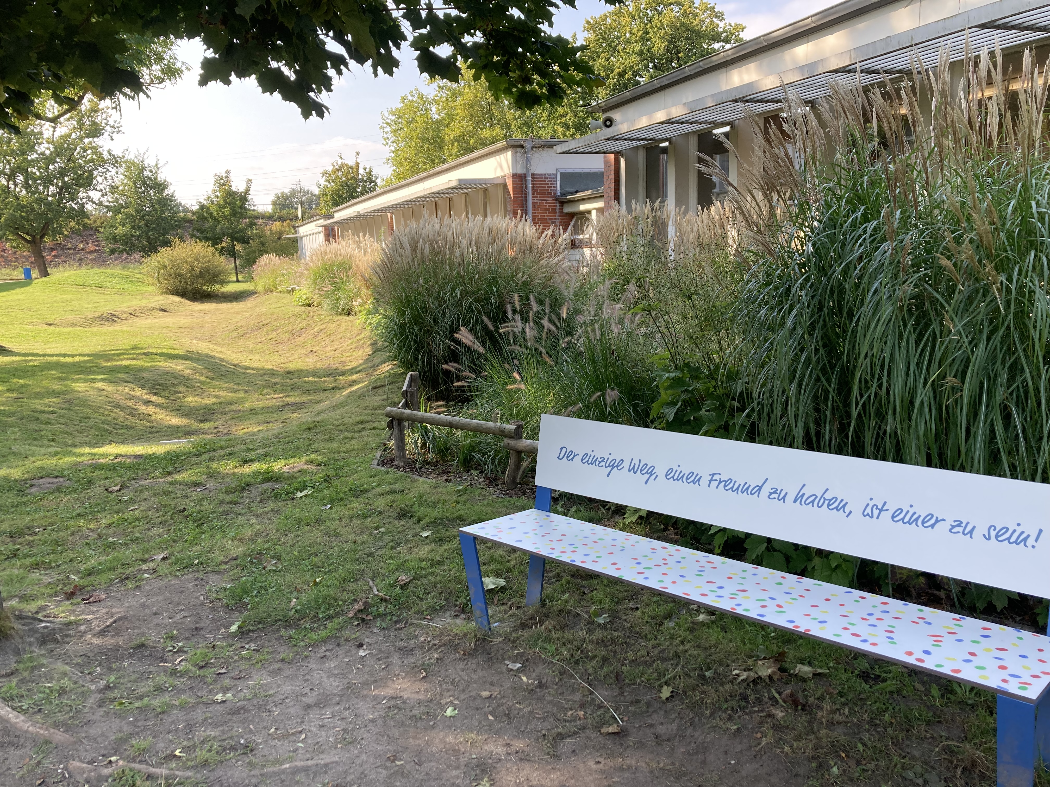 Versickerungsmulde Grundschule Wegenkamp