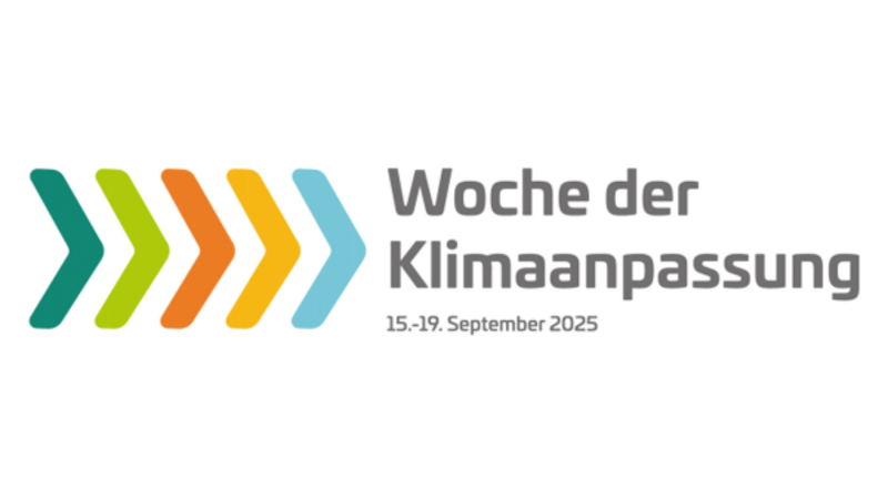 Logo der Woche der Klimaanpassung 2025